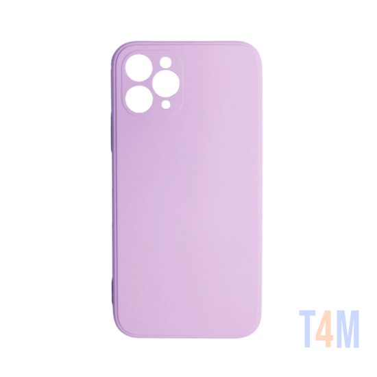 Soft Silicon Case for Apple iPhone 12 Pro Purple